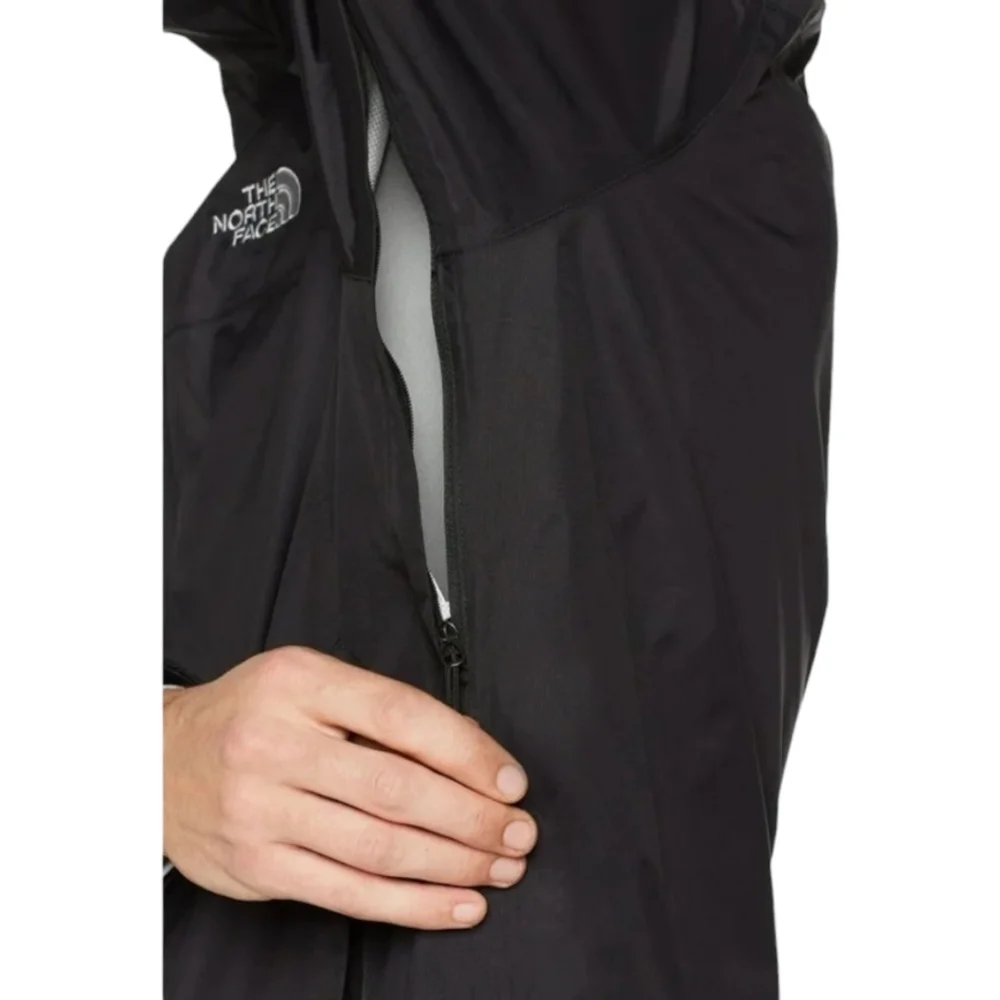 The North Face Men's‎ HyVent Windbreaker Jacket Black Sz xxl with Hoodie